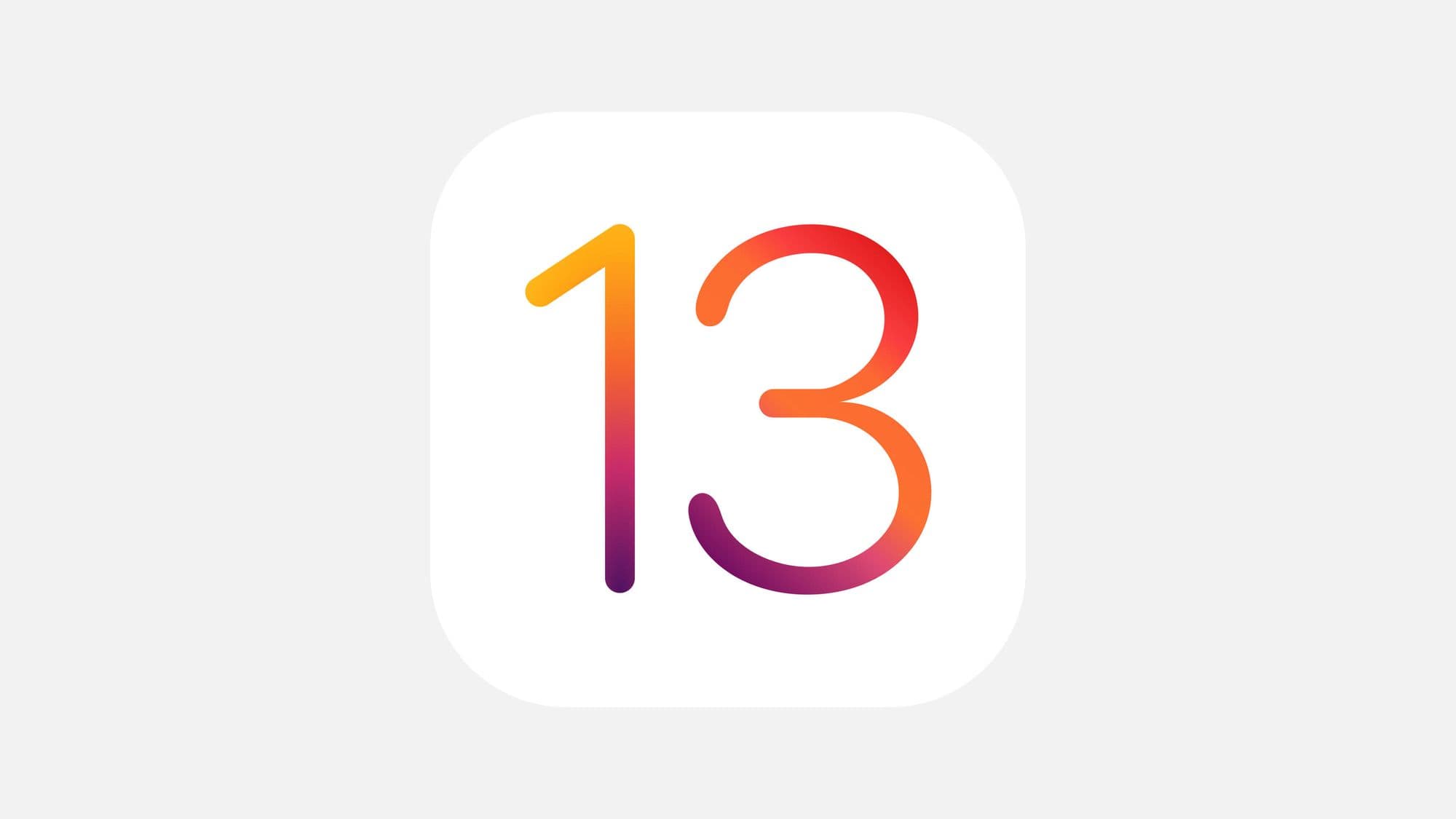 Logo featuring the number "13" in a gradient of orange and red hues, set against a white background.